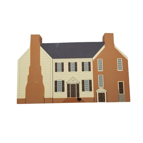Cat's Meow Village Tuckahoe Plantation Mt. Rushmore Presidential Series 1995 - Picture 1 of 8